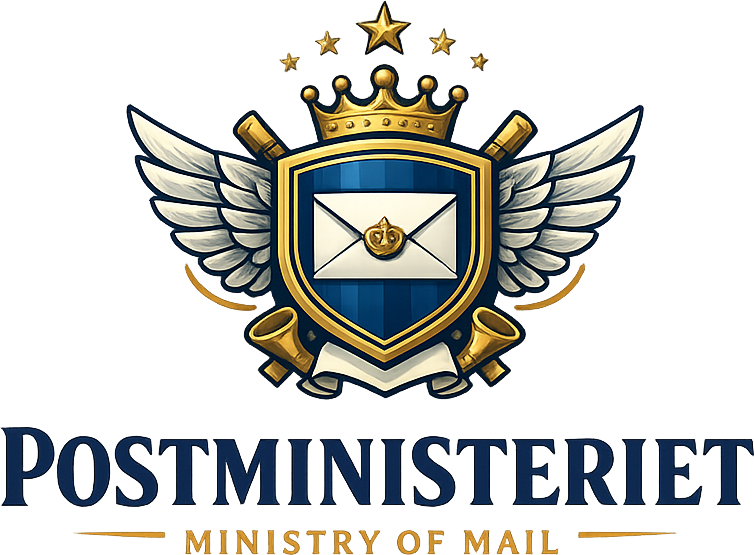 Postministeriet Logo